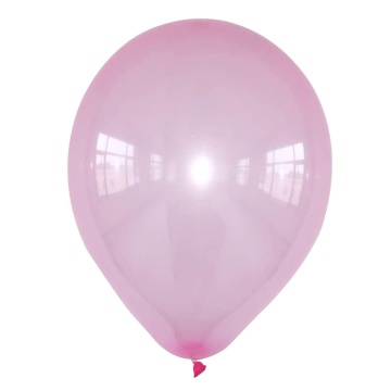 Red transparent latex balloons