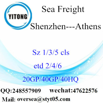 Shenzhen Port Sea Freight Shipping para Atenas