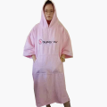 Outdoor warm quick dry change robe for running