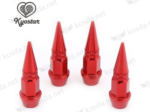 Custom tire valve caps,Aluminum spiked tire valve