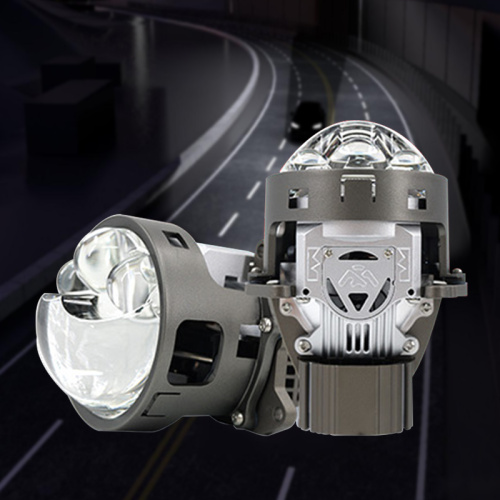 Lente LED direta tripla