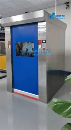 PVC curtain swing door roll up door