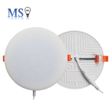 Frameless Panel LED Light SMD 18W Recessed Round Indoor Lighting