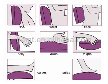 heated car massage cushion,back massage pad