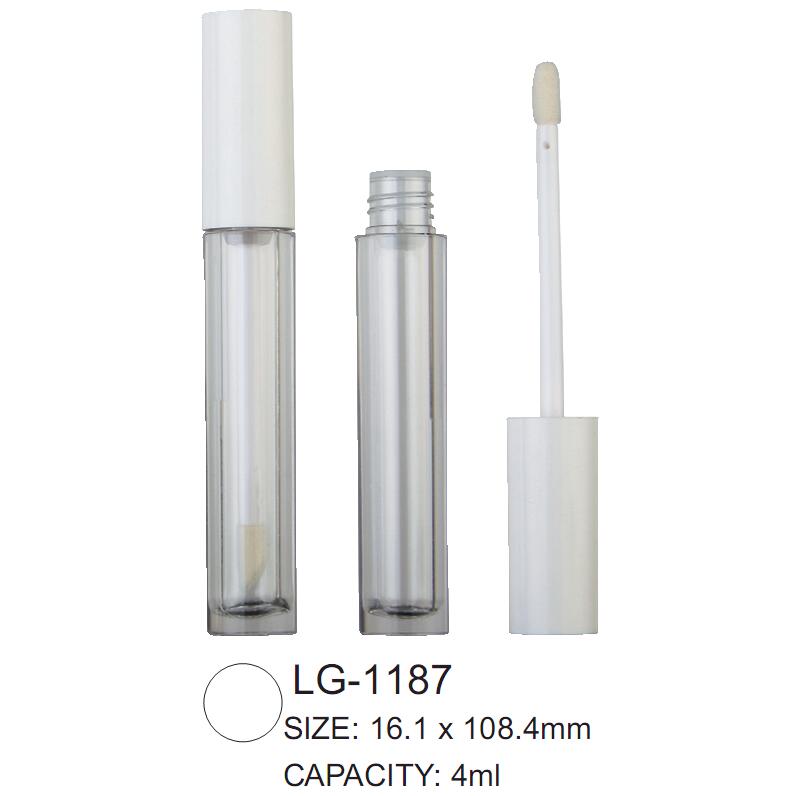 4mlラウンドプラスチックリップグロスケース