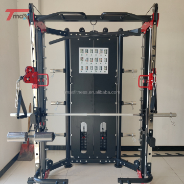 All in One Smith Machine: Machine de entrenamiento de fuerza y ​​estante de potencia de Smith