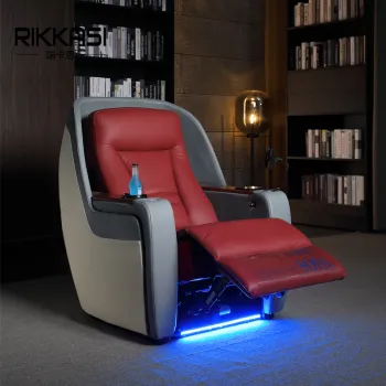 Modern Luxury Leather Electric Recliner Chair for Home Theater