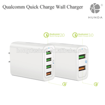 NEW fashion Fast 40W QC2.0 5V 9V 12V quick charger Wall Charger Adapter