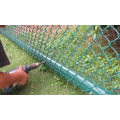 used galvanized and pvc coated chain link fence