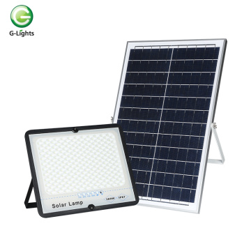 Luz de inundación solar led al aire libre con control remoto 50-300w