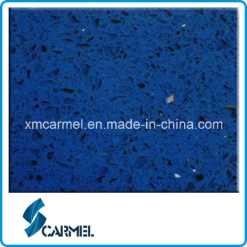 Hot Sale Blue Artificial Quartz Stone Tile for Countertop