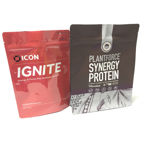 Custom print Whey Protein packaging Bag