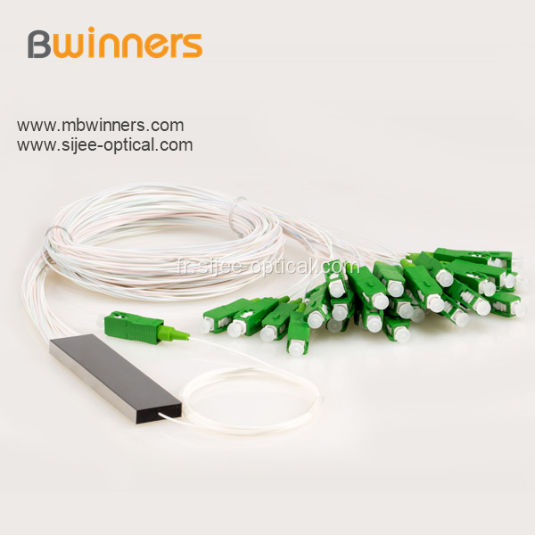 Diviseurs de fibres optiques PLC 1x32 pour GPON