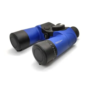 Waterproof BAK4 Prism Binoculars 7x50 with Compass for Hunting and Travel