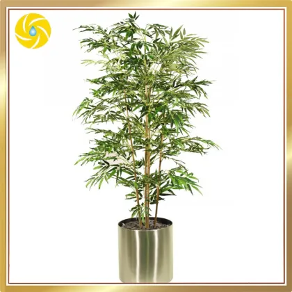 OEM Wedding House Decoration Stainless Small Metal Flower Pot