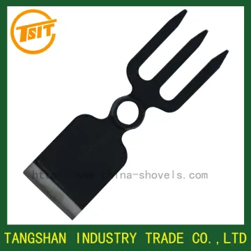forged steel gardening iron fork hoe