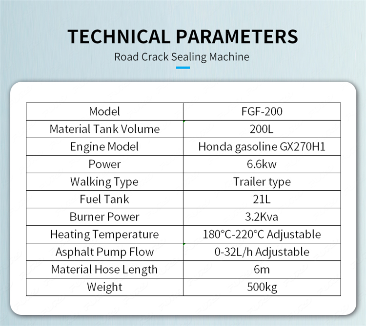 asphalt joint grouting machine