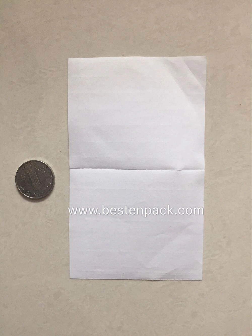 Packing List Envelope 5.5x10 Half Printed Yellow