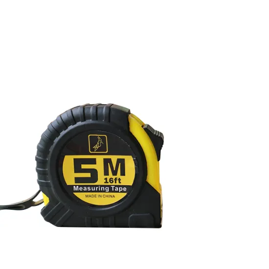 3m/5m/7.5m Anti-slip Measuring Tape With Rubber Coating