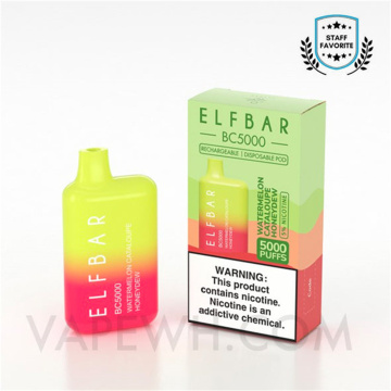 Elf Bar BC5000 descartável - elemento vape