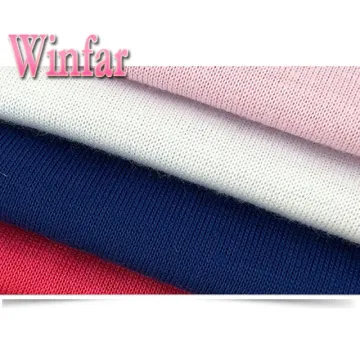 Single Jersey Spandex Polyester Stretch Fabric