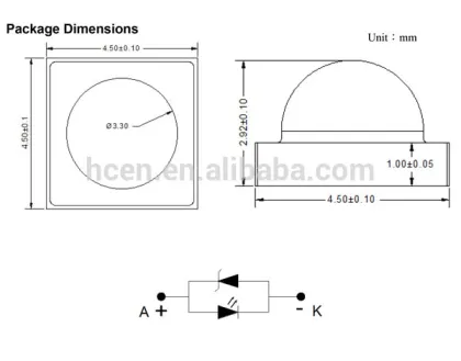 3w UV printer high power 365nm Smd Uv Led