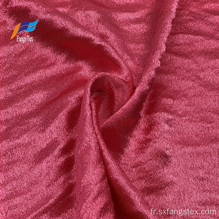 Crêpe Satin 100% polyester 75D * 150D Tissus de robe pour dames