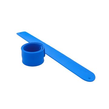 Hot Sale Durable Multi-color Children's Promotional Gift: Silicone Slap Wristbands Bracelets