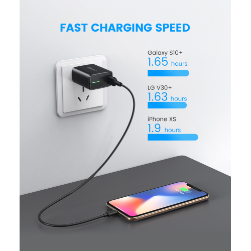 Chargeur de téléphone mobile à chargement rapide fantastique avec LED