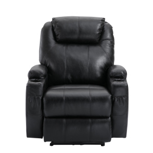 Lazy Ergonomic Single Power Leather Recliner Sofa