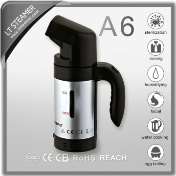 A6 Flat Silver Multi-Functional hand held tobi steam brush& iron&electric garment steamer