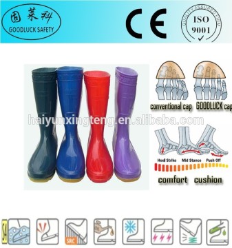 Anti-Static Men's PVC Working Gumboots PVC Safety Gumboots