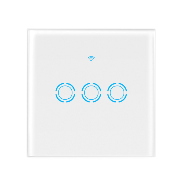 Interruptor Wifi Inteligente Zigbee 220V Light 3 Gang Alexa Touch Switch Controlled Electric Glass Switch Remote Smart Switch