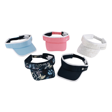 Custom Color Cotton Cap with Embroidered Logo - Affordable Sunshade Visor