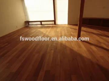 Natural interior wood flooring - asian teak