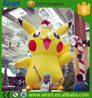 Outdoor activities, Inflatable Pikachu Cosplay adult Pokemon costume