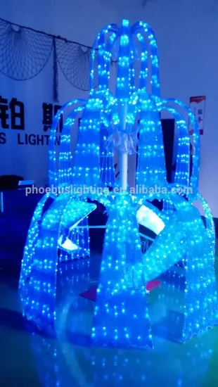 24V large outdoor fountain motif lamp with led light , Christmas decoration light