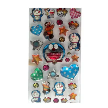 Custom Cartoon Adhesive Epoxy Resin Stickers: Personalize Your Space with Unique, Durable Stickers