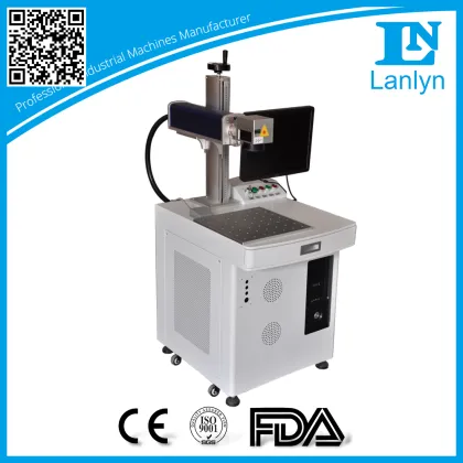 Lanlyn metal snuff bottle/barcode/pen fiber laser marking&engraving machine