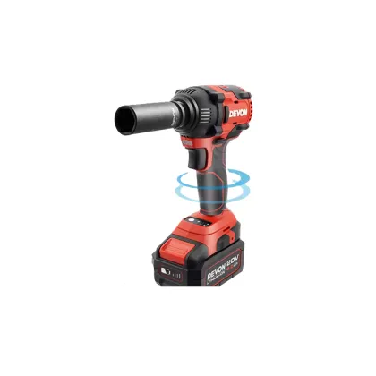 Max Power 380NM 5 Torque Li-Ion Battery Power Wrench 20V Cordless Impact Wrench
