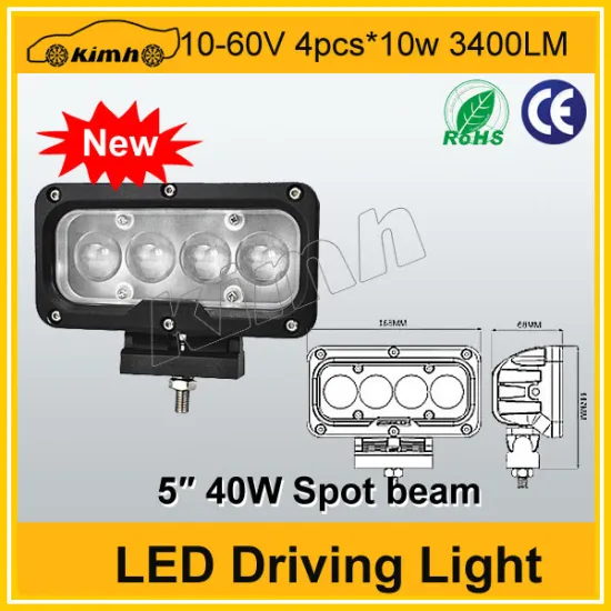 spot beam 5" 3400LM 40w Brand led work light