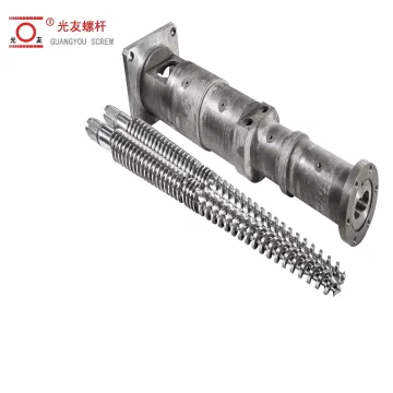 Inaprubahan ng mataas na katumpakan ang bimetallic conical twin screw at cylinder