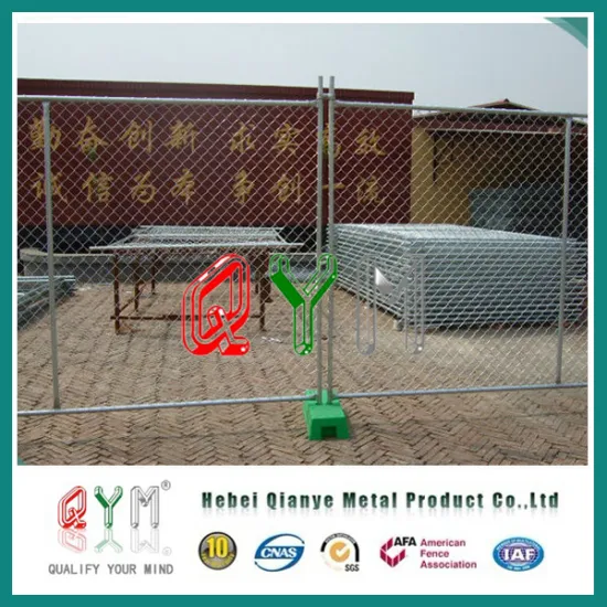 Galvanised Steel Crowd Control Barricades/ Temporary Portable Fence