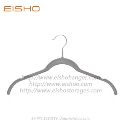 EISHO Adult Grey Velvet Shirt Hanger FV006-42