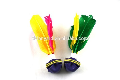 cheap colorfull badminton shuttlecock Kick Shuttlecock