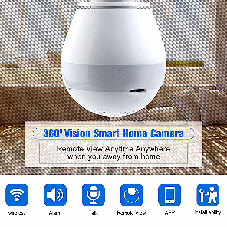 bulb home camera wireless