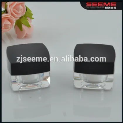 15ml 30ml Square skincare lotion container