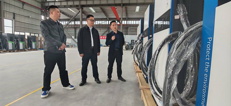 Exploring New Cooperation Opportunities! A Delegation from the Guang'an Investment Promotion Bureau in the Guangdong-Hong Kong-Macao Greater Bay Area Visits Sennan Electric for Exchange and Inspection