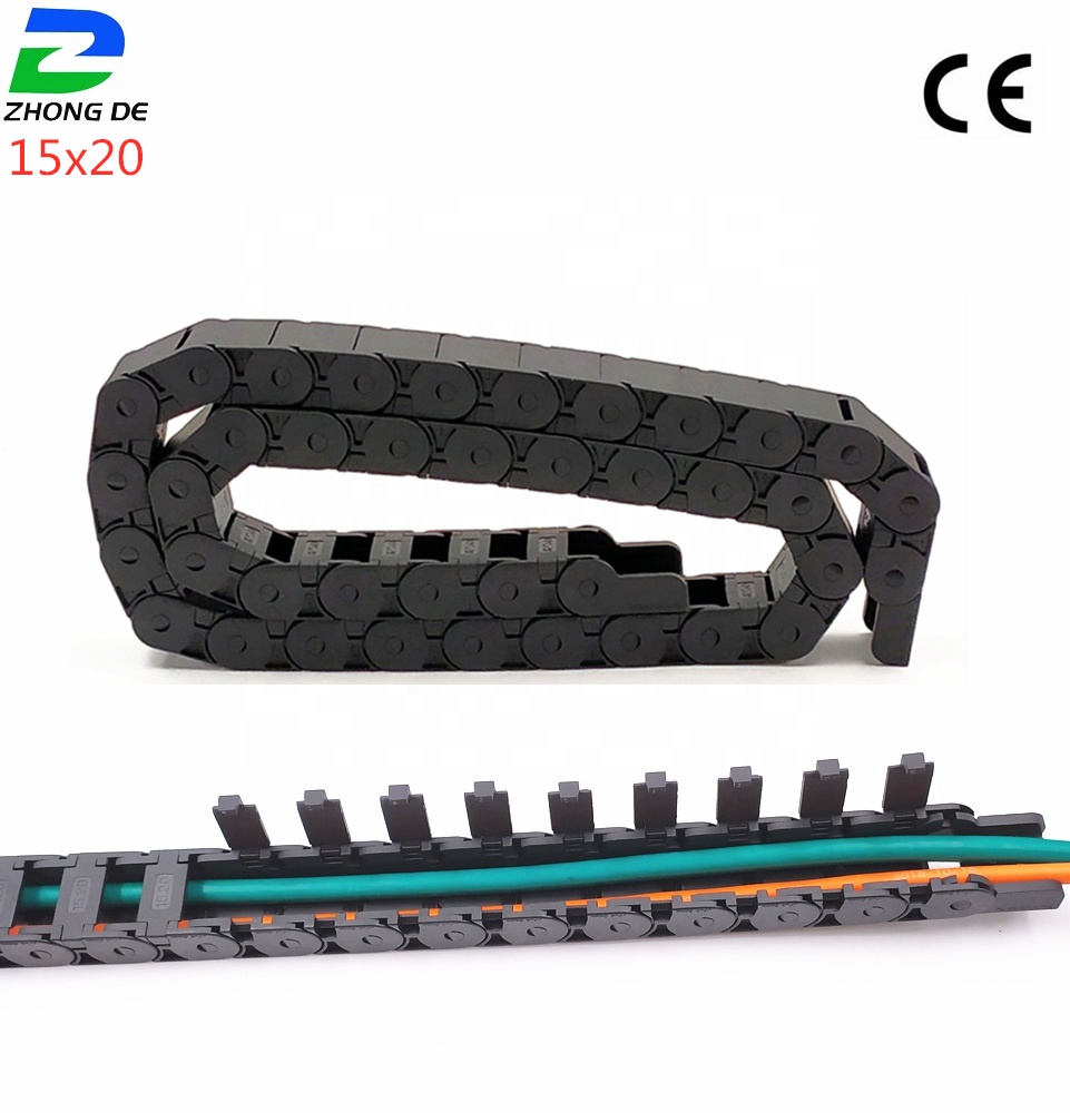 ZDE Autres machines-outils Accessoires Câble en plastique chaîne de glisser pour les machines-outils