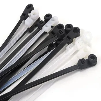 Nylon cable tie multi-cavities plastic injection mould